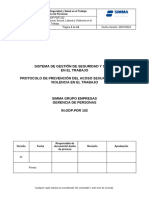 IN - GDP.PDR 95 Protocolo Preventivo Del Acoso Sexual, Laboral y Violencia en El Trabajo