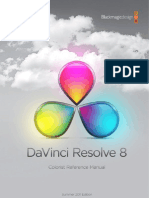 DaVinci Resolve Manual