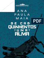 De Cada Quinhentos Uma Alma - Ana Paula Maia