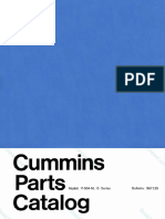 Cummins V504M G Series Parts Catalogue