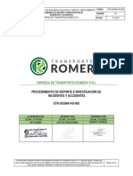 ETR-SSOMA-PG-005 Procedimiento de Reporte e Investigación de Incidentes y Accidentes v3