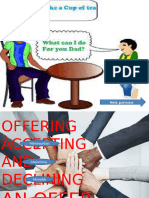 Offering, Accepting and Declining An Offer