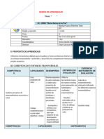 Esquema de Sesión