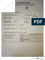 ANALYTICAL CHEMISTRY Previous Examstests