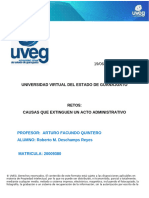 Causas Que Extinguen Un Acto administrativoRETO5