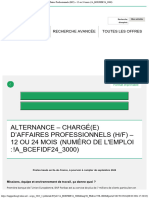 Chargé (E) D'affaires Professionnels