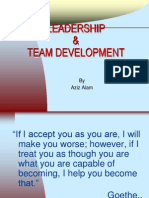 Leadership & Team Development: by Aziz Alam