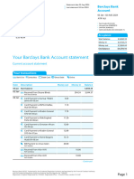 Uk Bank Statement