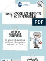 Investigacion Experimental y No Experimental