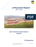 Annual Placements Report 2022 23