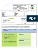 Evaluación Diagnóstica Ciencias 2024, 2025