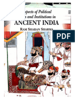 Aspects of Political Ideas and Institutions in ANCIENT INDIA, RAM SHARAN SHARMA Aug 21, 2024 5-44 PM