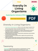 Diversity in Living Organisms