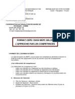 Format CEPE - BEPC - PCnew