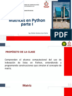 Programacion Con Matrices Python