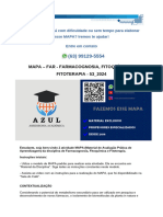 Mapa - Far - Farmacognosia, Fitoquímica e Fitoterapia - 53 - 2024