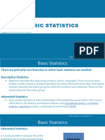 Basic Statistics