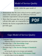 Gaps Model of Service Quality