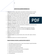 Cantitati de Alimente Permise Pe Zi: Necesar Caloric 1400kcal/zi