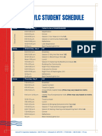 2024 WLC Student Schedule