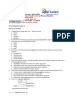 UACE Biology 1996 Paper 1