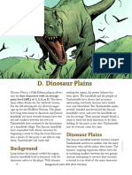 DMDave - Dungeons & Lairs 82 - Dinosaur Plains - Free Version