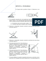 1 - A Estática - Problemas