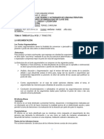 TEMA 8 - TAREA 13-LA Argumentación-3° CO-1° TRIMESTRE-2021