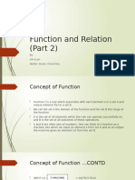 Function and Relation (Part 2)