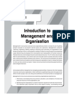 Introduction To Management