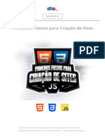 Primeiros Passos para Criação de Sites