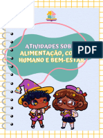 Atividades Sobre Alimentação, Corpo Humano e Bem-Estar