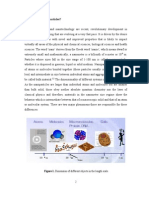 I. 1. What Are Nanoparticles?: Figure 1. Dimension of Different Objects in The Length Scale