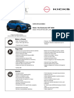 Especificaciones de Automóviles 