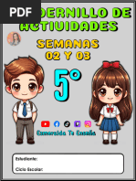 ? 5° SEM.2 Y 3 - CUADERNILLO DE ACTIVIDADES ? Esmeralda Te Enseña ? ANEXOS ?