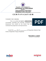 Esat Certification Temp