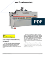 Shear Fundamentals: Basic Components and Shearing Philosophy