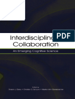 Interdiciplinary Collaboration: An Emersing Cognitive Science