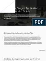 Rapport de Stage DApplication Sur LInternet Des Objets