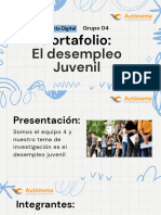 Presentación Del Portafolio Digital