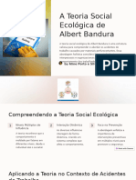 A Teoria Social Ecologica de Albert Bandura