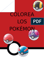 Pokémon para Colorear