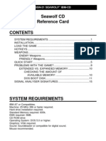 SSN-21 Seawolf - Quick Reference Card - PC