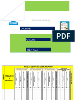 Registro Evaluación Unidocente 04 Bimestres