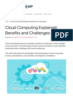 Cloud Computing Explained - Benefits and Challenges - Security Zap