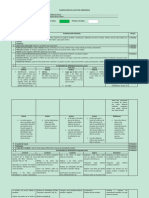 PLANIFICACIÓN DE LA RUTA DE APRENDIZAJ1 Las Plantas2