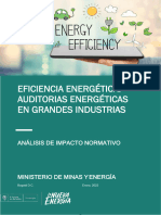 Análisis de Impacto Normativo - Auditorias Energéticas Industria Version Final