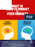 Growth Mindset VS. Fixed Mindset