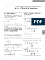 Differentiation of Implicit Functions