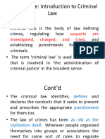 Criminal Law